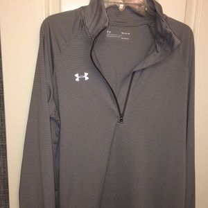 Brand new baby grey Under Armour workout Pullover